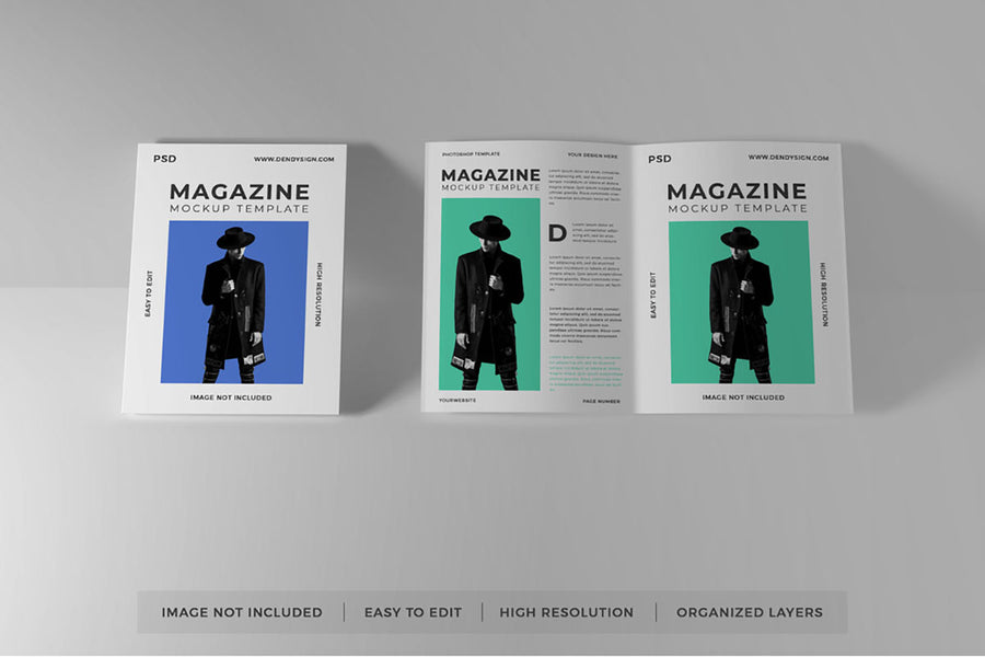 Stylish Magazine Mockup