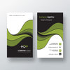 Stylish Vertical Business Card Psd