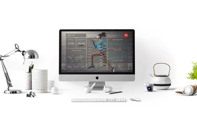 Stylish Workspace with Apple iMac Mockup
