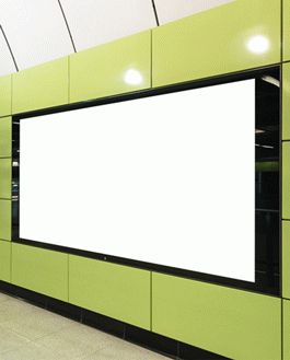 Subway Billboard Mockup