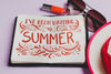 Summer Composition With Open Leather Book Psd