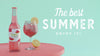 Summer Drink On Table With Typography Psd