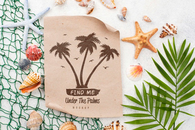 Summer Nautic Message Psd