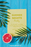 Summer Party Concept Psd