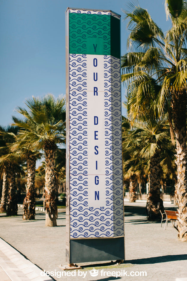 Sunny Billboard Mockup Psd