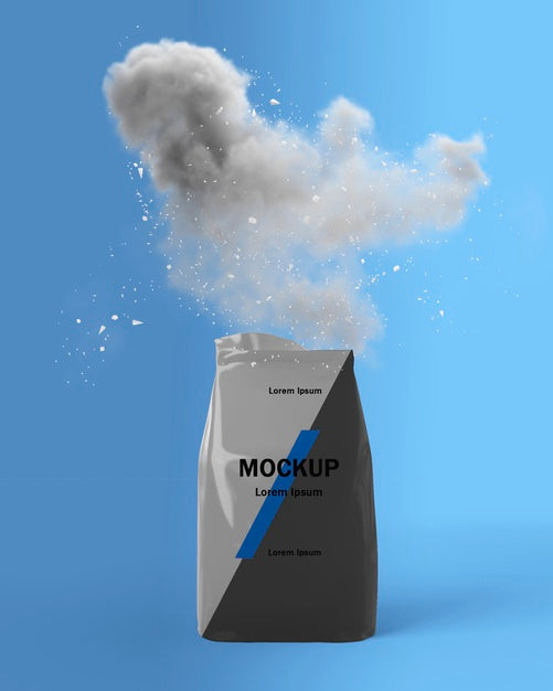 Supplements Splash Concept Mock-Up Psd