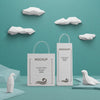 Sustainable Paper Bags For Ocean Day Psd