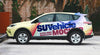 Suv Car Vehicle Branding Mockup Psd