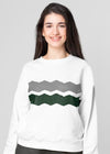 Sweater Mockup With Zig Zag Pattern Women’S Casual Apparel Psd