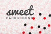 Sweet Background With Black And Red Berries Psd