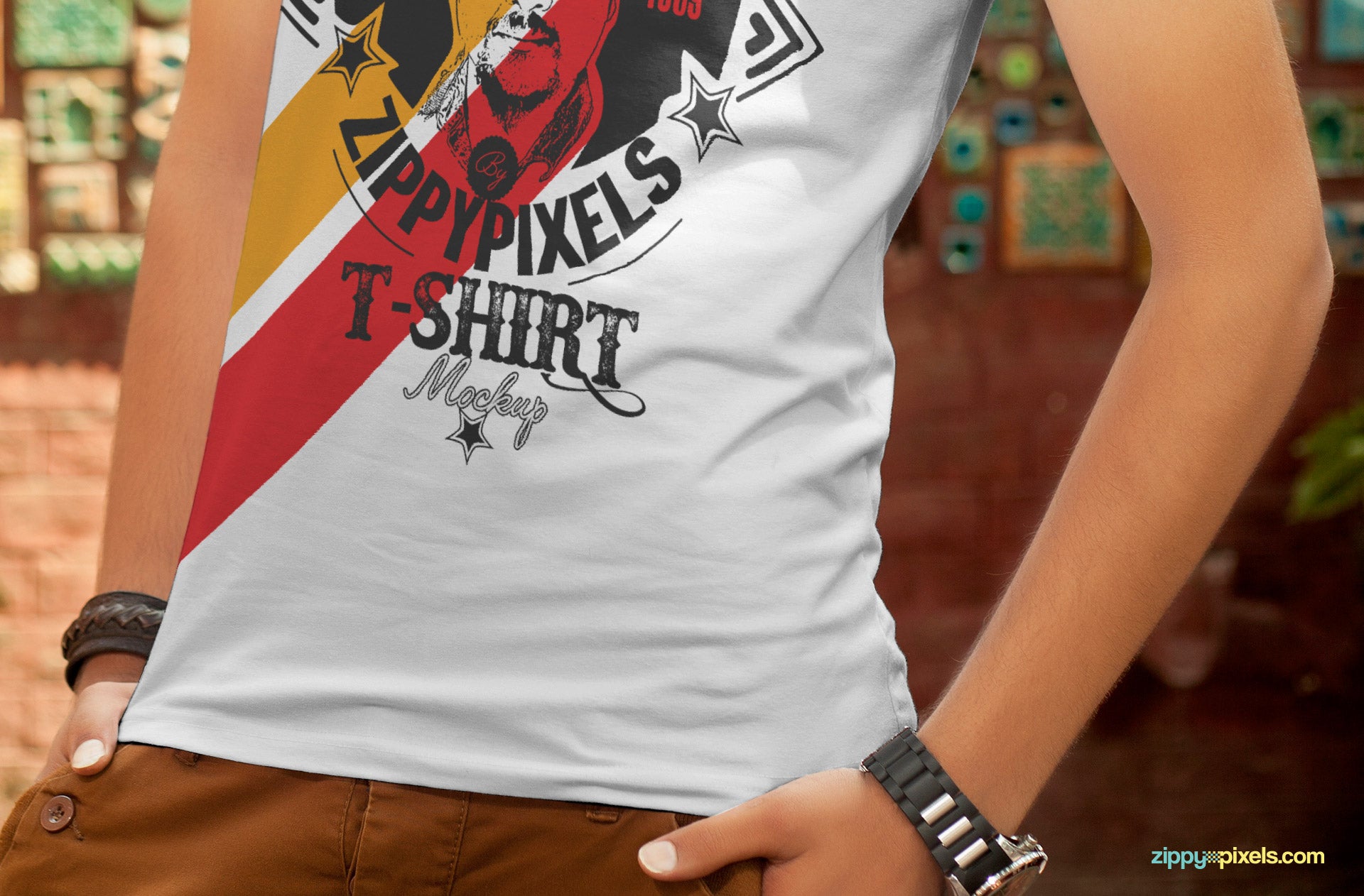 T-Shirt Design Mockup