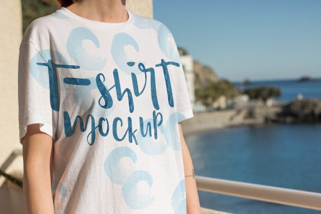 T-Shirt Mockup Design Psd
