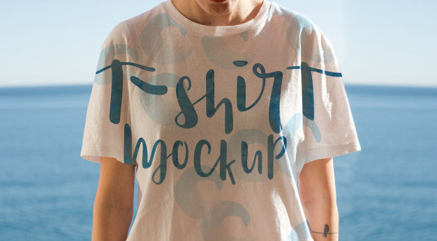 T-Shirt Mockup Design Psd