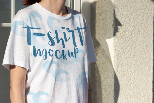 T-Shirt Mockup Design Psd