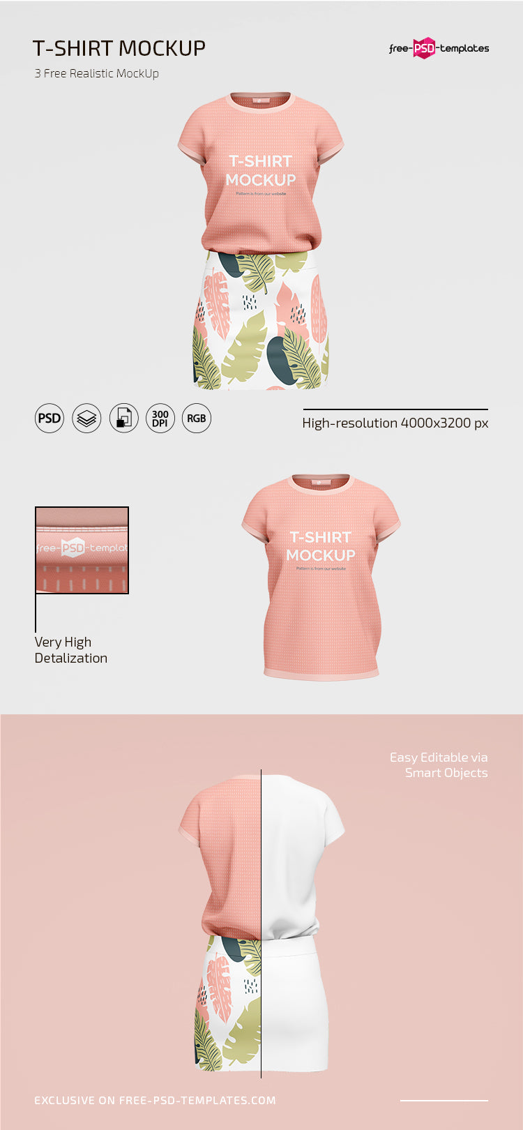 T-Shirt Mockup Psd