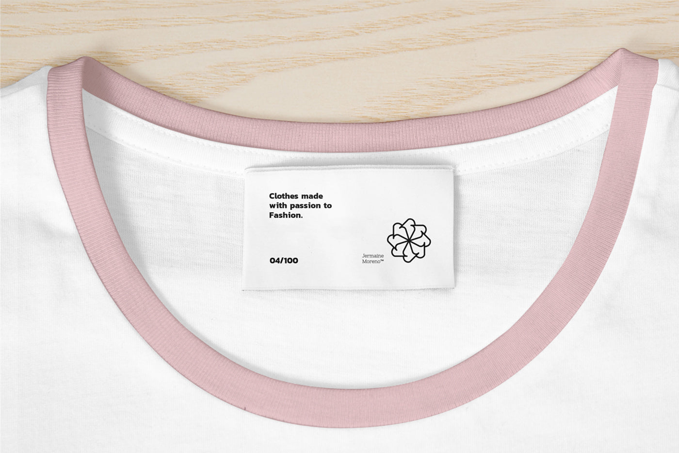 T-Shirt With Label Mockup