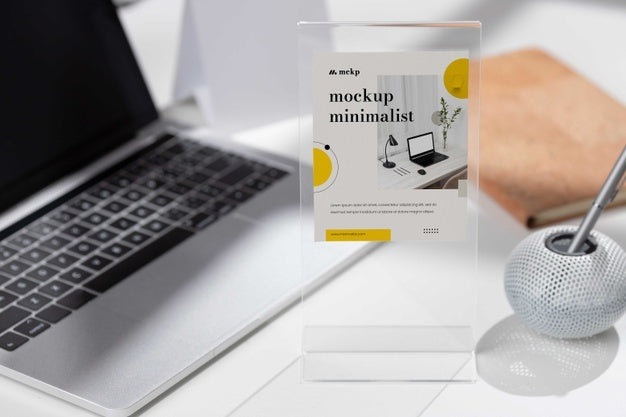 Table Display With Calendar Mockup In Real Life Psd