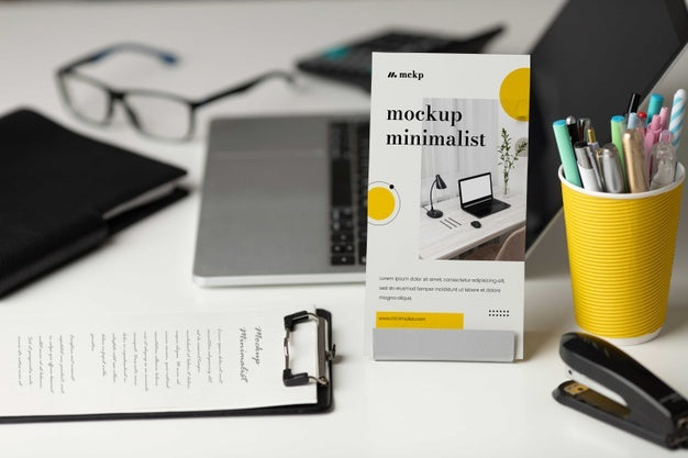 Table Display With Calendar Mockup In Real Life Psd