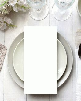 Table Place Reserve Card Mockup Psd