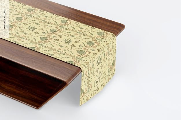 Table Runner Mockup Psd