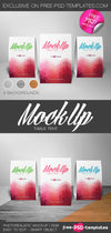 Table Tent Mock-Up In Psd