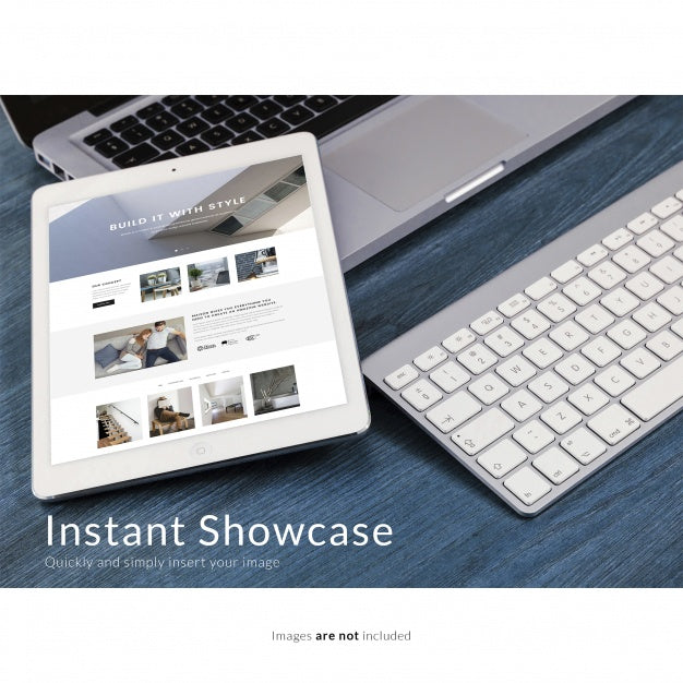 Tablet And Laptop Mock Up Psd