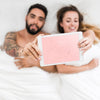 Tablet Mockup With Couple In Bed Psd