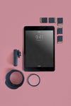 Tablet Mockup With Photography Concept Psd