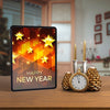 Tablet On Table Beside Decorations Psd