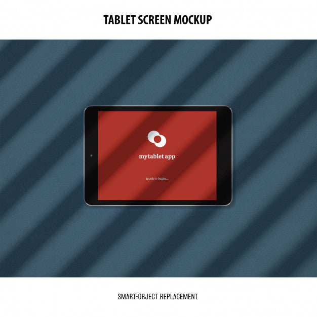 Tablet Screen Mockup Psd