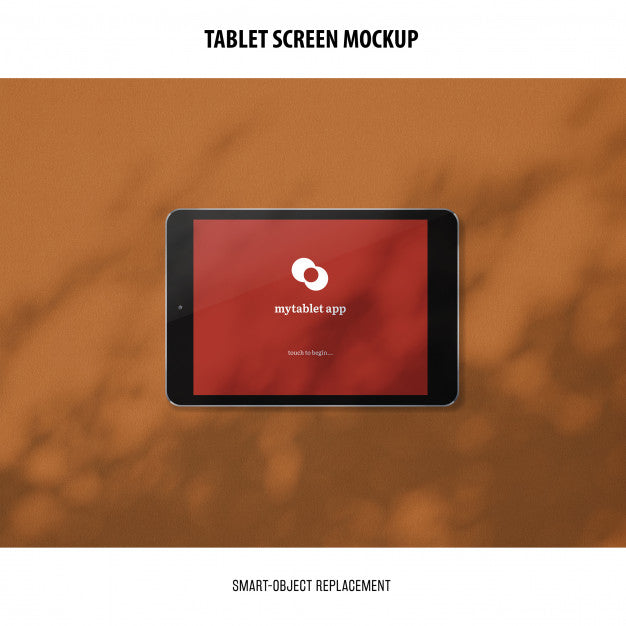 Tablet Screen Mockup Psd