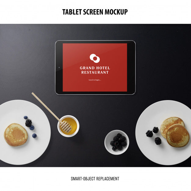 Tablet Screen Mockup Psd