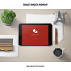 Tablet Screen Mockup Psd