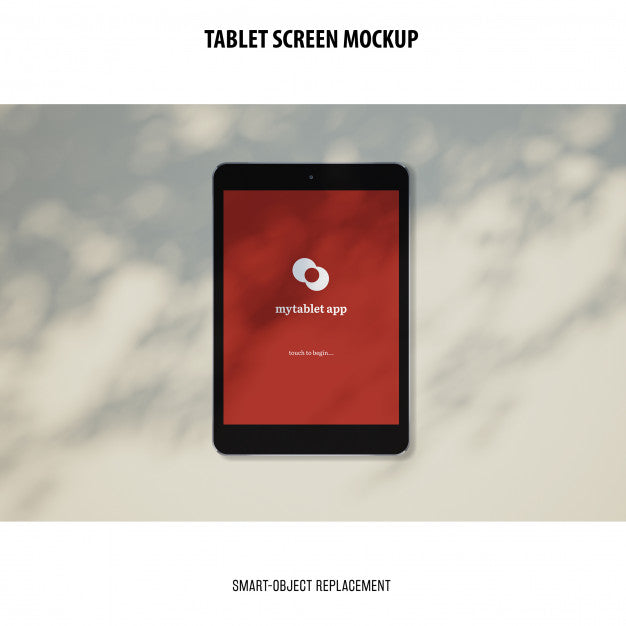 Tablet Screen Mockup Psd