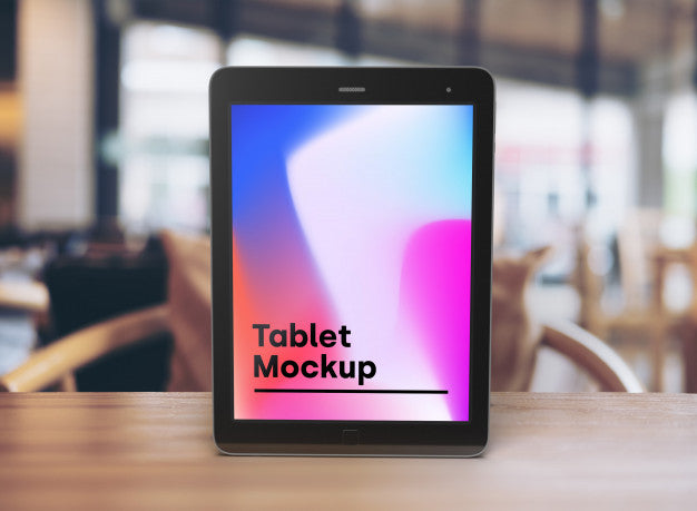 Tablet Screen Mockup Template Psd