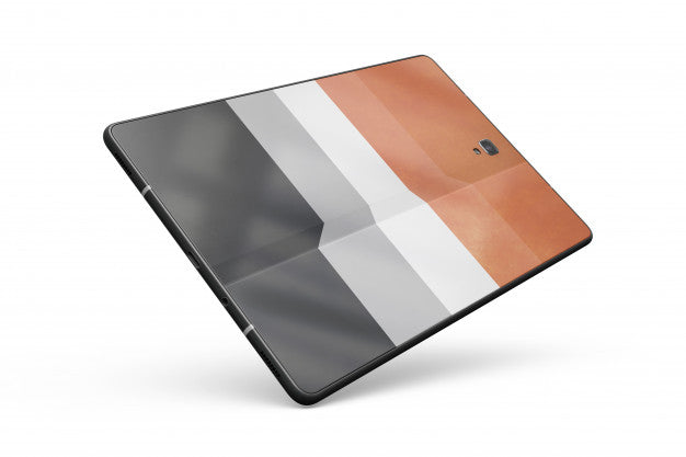 Tablet Skin Mock-Up Isolated Psd