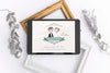 Tablet With Wedding Image Psd