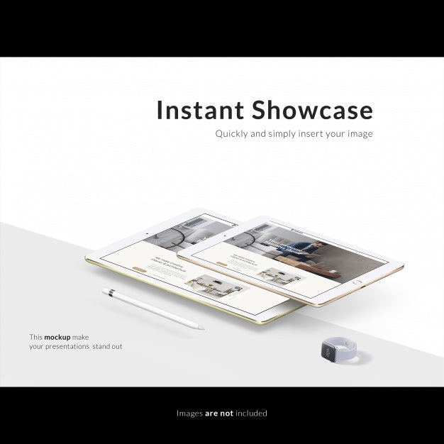Tablets Mock Up Psd