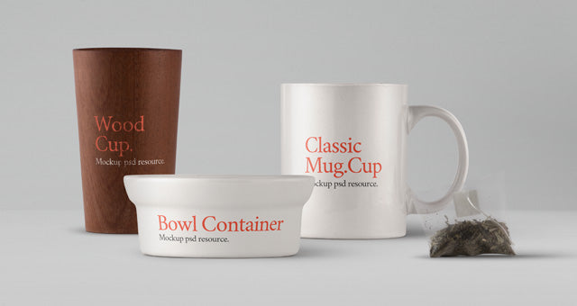 Tableware Psd Mockup Vol8