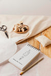 Tailor Scene With Notebook Mockup Psd
