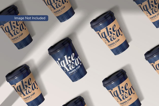 Take Away Paper Cup Mockup Psd