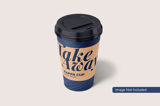 Take Away Paper Cup Mockup Psd