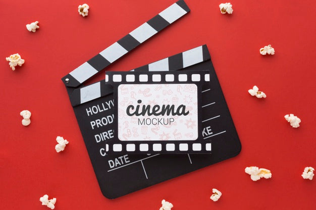 Take One Scene Movie Clapper Board Psd