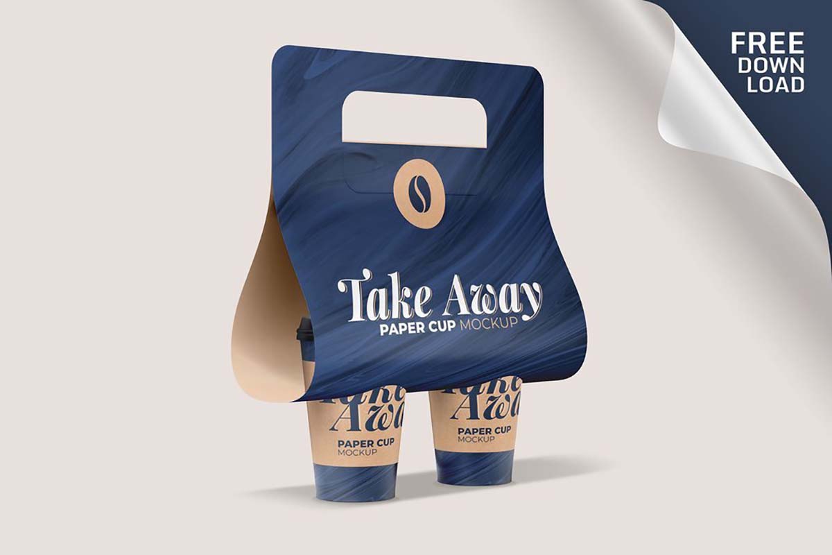 Takeaway Paper Cup Mockup
