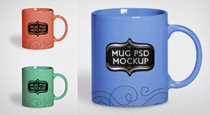Tea Cup / Mug Mock-Up Psd File