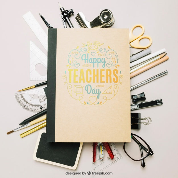 Teachers Day Mockup Psd