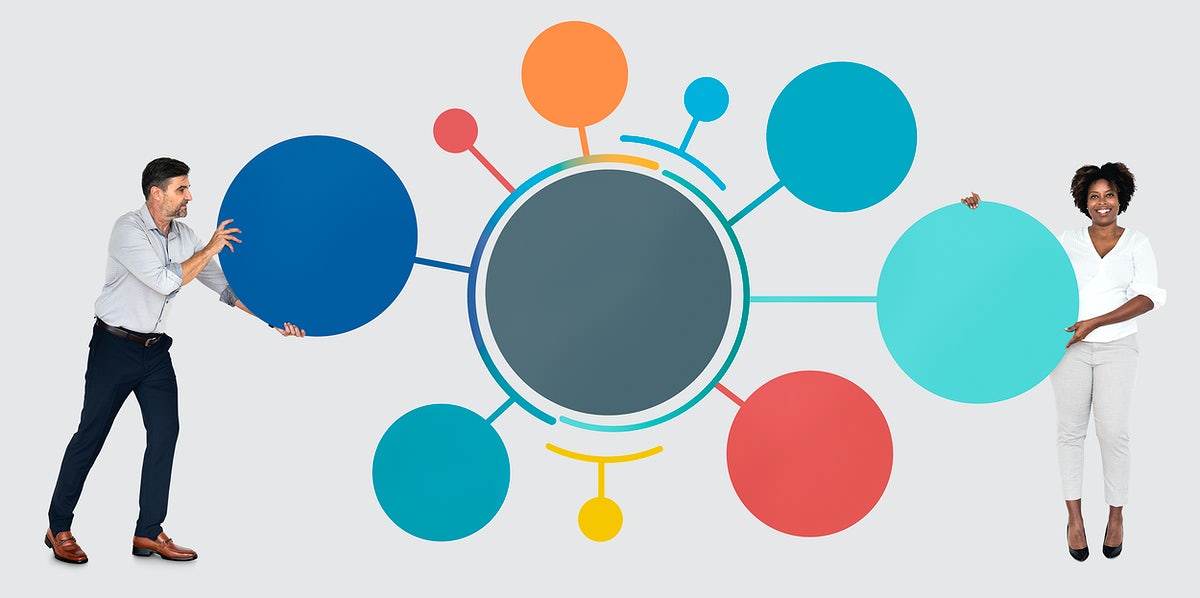 Team With A Blank Connected System