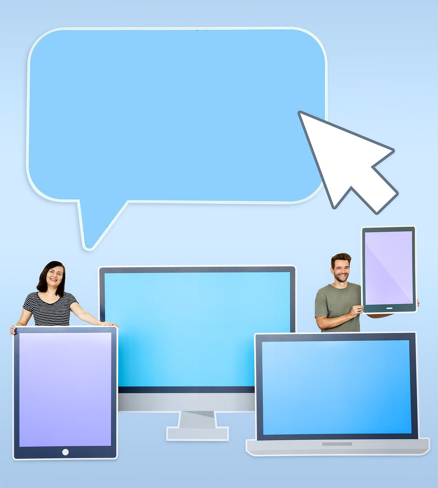 Technology And Internet Concept Shoot