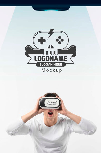 Technology Concept Vr Glasses Psd