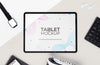 Technology Concept With Digital Tablet Mockup Psd